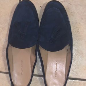 Suede shoes